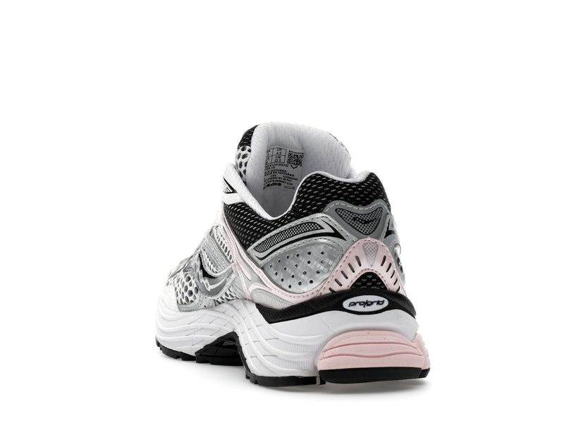 Saucony Progrid Omni 9 White Black Silver Pink - Silver/Pink - S70739-16 - 25