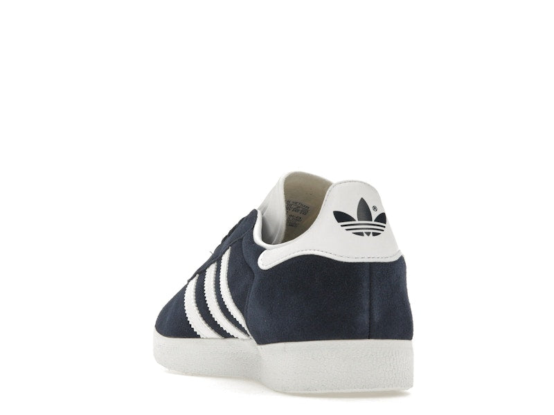 adidas Gazelle Navy White - Collegiate Navy/White/Gold Metallic - BB5478 - 25