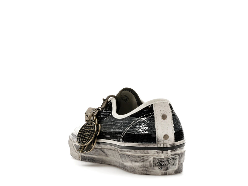 Vans Premium Authentic La Habana Black White - Black/White - VN000DB8MCG - 25