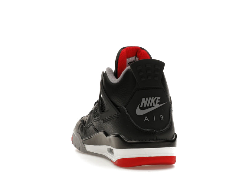 Air Jordan 4 Retro Bred Reimagined (GS) - Black/Cement Grey/Varsity Red/Summit White - FQ8213-006 - 25