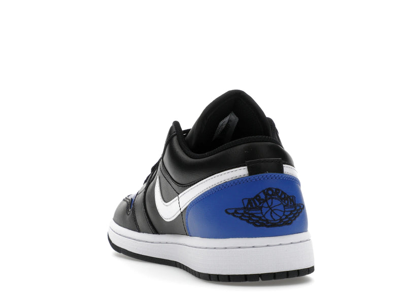 Air Jordan 1 Low Black Royal Toe - Black/White/Game Royal - 553558-042 - 25