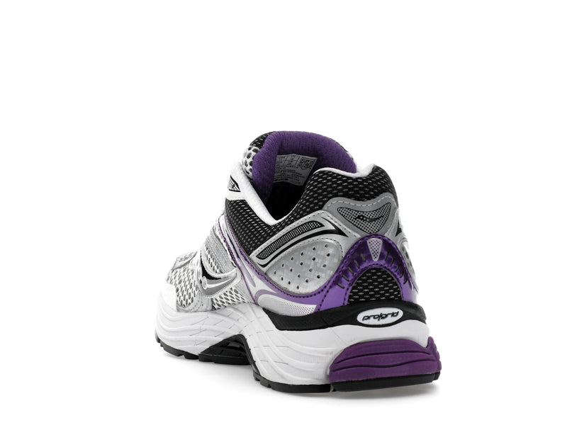 Saucony Progrid Omni 9 White Black Silver Purple - Silver/Purple - S70739-10 - 25