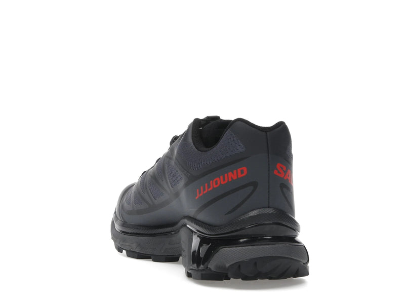 Salomon XT 6 Jjjjound Black Fiery Red - Ebony/Black/Fiery Red - L49130300 - 25