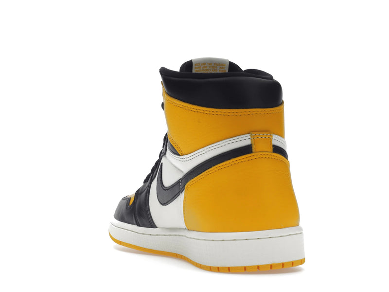 Air Jordan 1 Retro High OG Yellow Toe - Taxi/Black-Sail - 555088-711 - 25