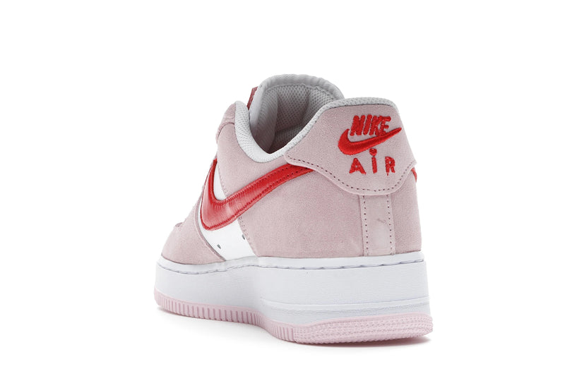 Nike Air Force 1 07 QS Love Letter - Tulip Pink/University Red-White - DD3384-600 - 25
