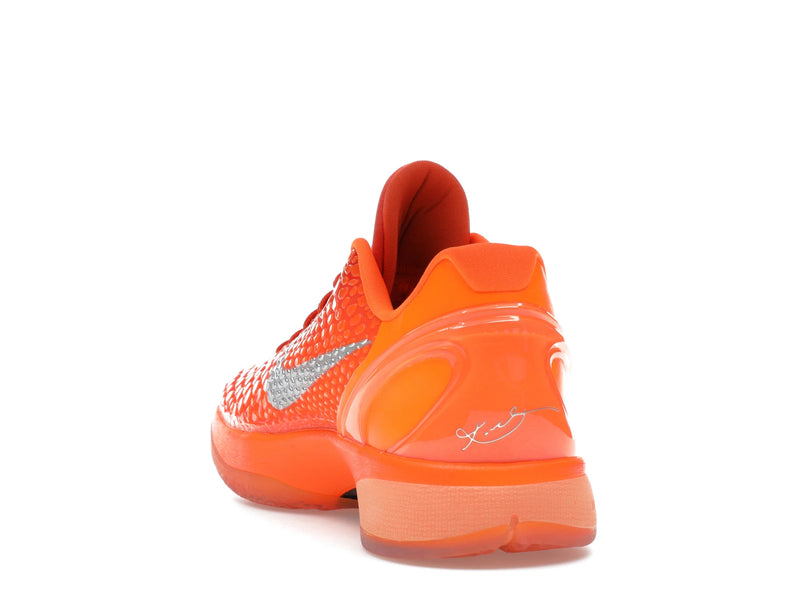 Nike Kobe 6 Protro Wnba - Total Orange/Metallic Silver/Cosmic Clay - IH1871-800 - 25