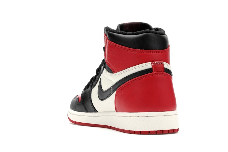 Air Jordan 1 Retro High Bred Toe - Gym Red/Black-Summit White - 555088-610 - 25