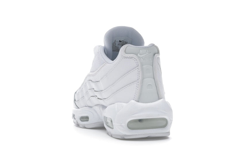 Nike Air Max 95 Essential White Grey Fog - White/Grey Fog/White - CT1268-100 - 25