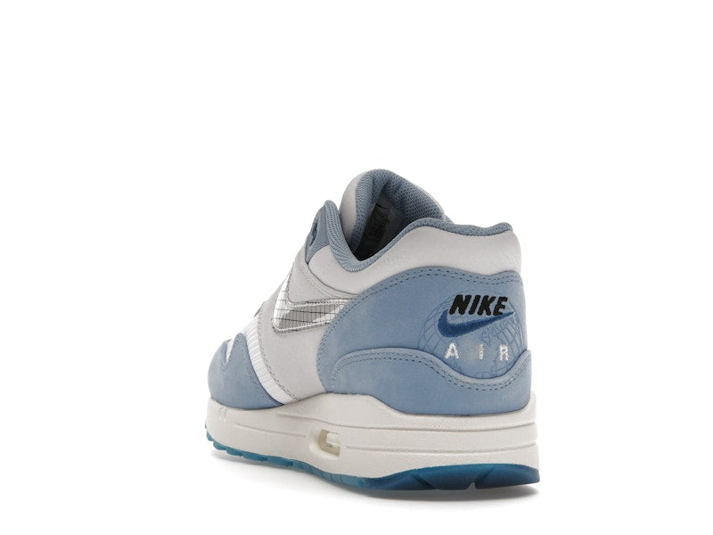 Nike Air Max 1 Premium Blueprint - White/Dark Marina Blue/Leche Blue - DR0448-100 - 25