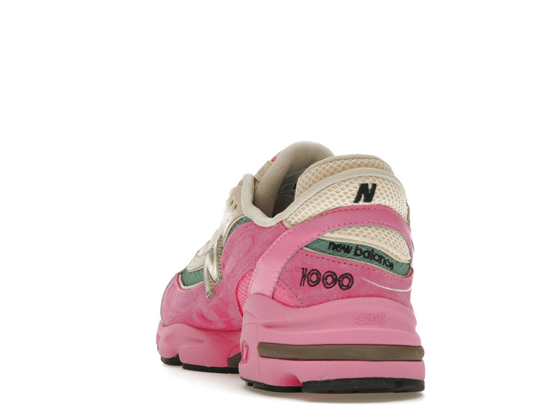 New Balance 1000 Tan Pink Green - Real Pink/Sandstone - M1000MC - 25