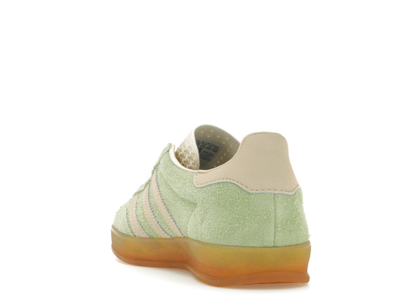 adidas Gazelle Indoor Semi Green Spark (Women's) - Semi Green Spark/Almost Yellow/Cream White - IE2948 - 25