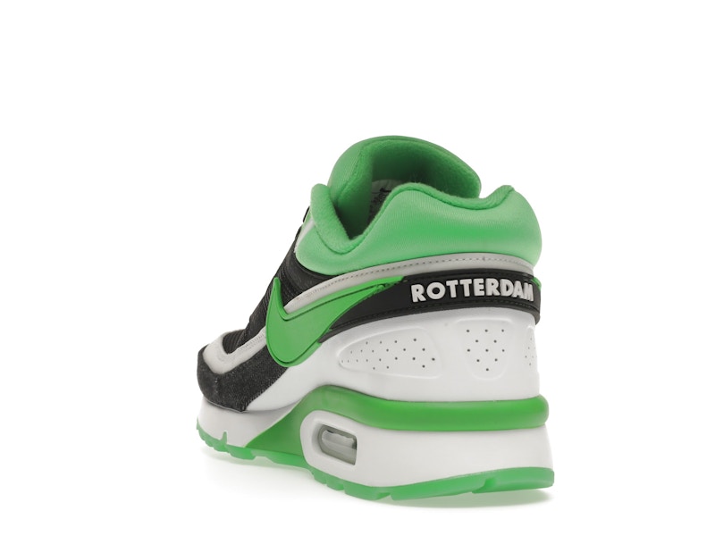Nike Air Max Bw Rotterdam - Black/Light Green Spark-White - DJ9786-001 - 25