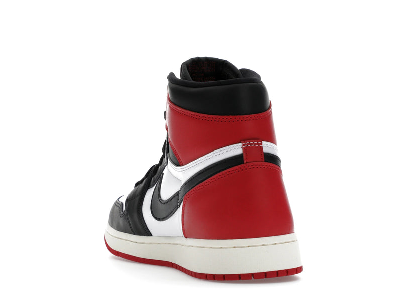Air Jordan 1 Retro High OG Black Toe Reimagined - Black/Black/Varsity Red/White - DZ5485-106 - 25