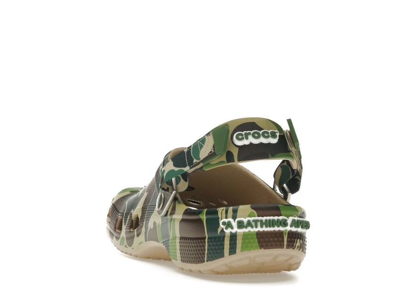 Crocs Classic Clog A Bathing Ape Bape Abc Camo Green - ABC Camo/Green - 209627-212 - 25