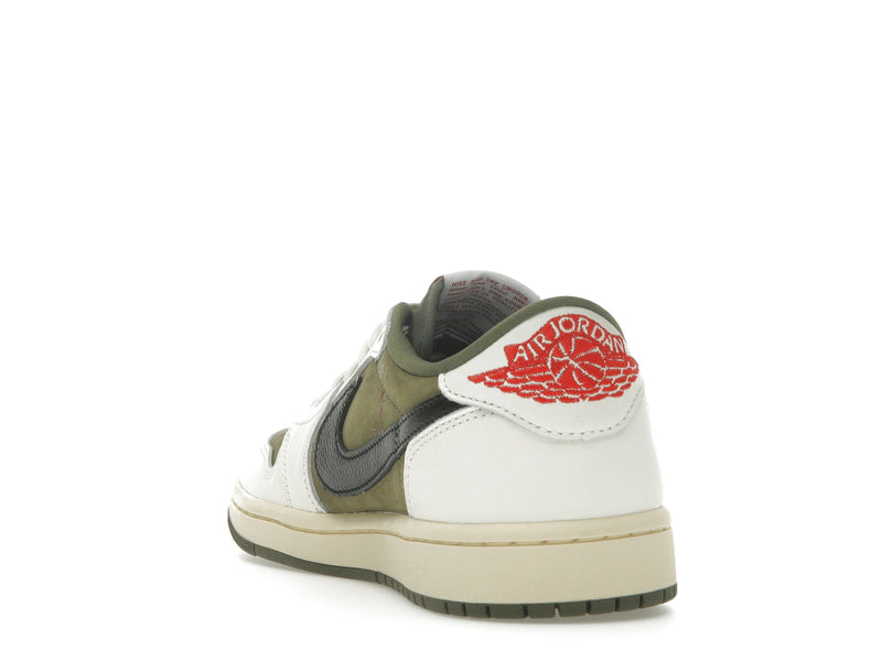 Air Jordan 1 Retro Low OG SP Travis Scott Medium Olive - Medium Olive/Black/Sail/Muslin - DM7866-200 - 25