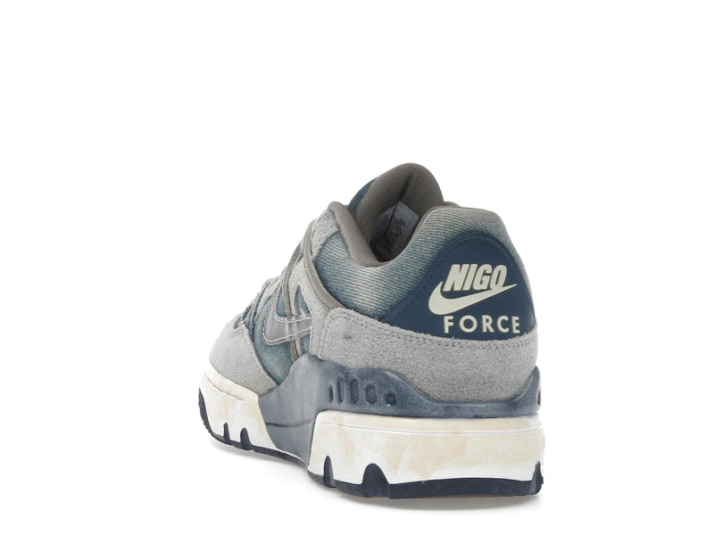 Nike Air Force 3 Low SP Nigo Olive Grey - Olive Grey/Metallic Pewter/Summit White/Navy/String - HQ0262-001 - 25