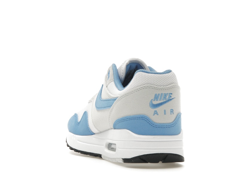 Nike Air Max 1 White University Blue - White/University Blue-Photon Dust-Black - FD9082-103 - 25