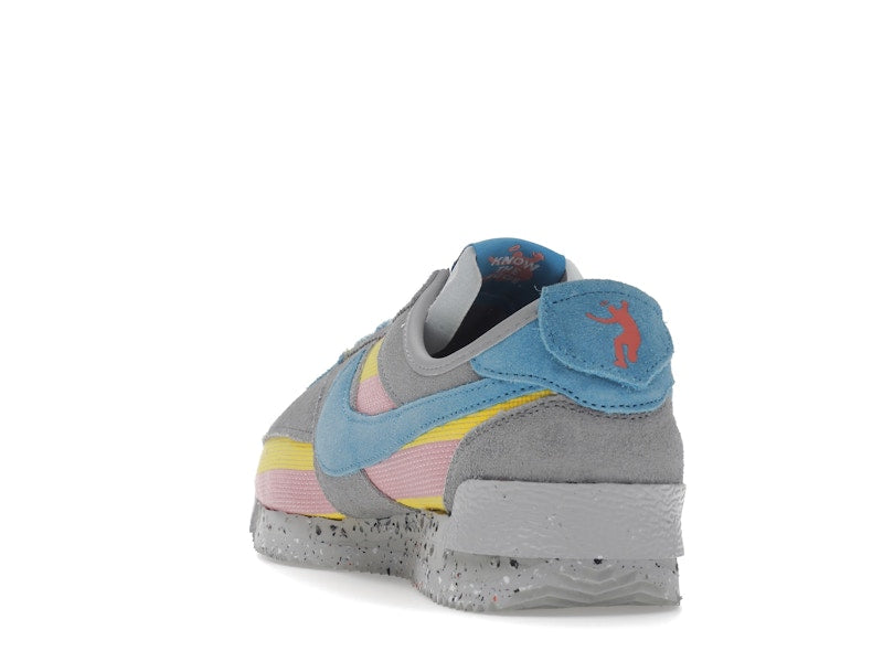 Nike Cortez Union Grey Blue - Grey/Blue/Pink/Yellow - DR1413-002 - 25