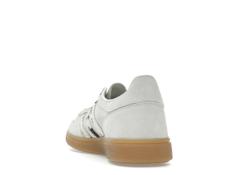 adidas Handball Spezial Animal Stripes Off White (Women's) - Off White/Core Black/Gum - JP7928 - 25