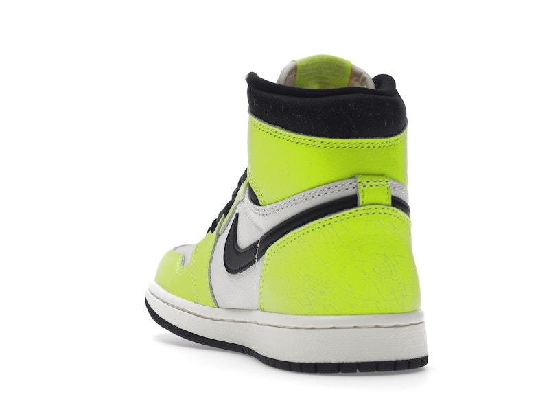 Air Jordan 1 Retro High OG Visionaire - Volt/Black/Sail - 555088-702 - 25