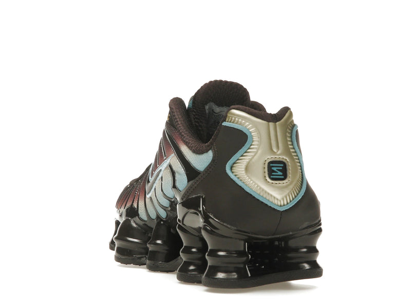 Nike Shox Tl Velvet Brown Denim Turquoise - Velvet Brown/Desert Khaki/Denim Turquoise - IB4340-200 - 25
