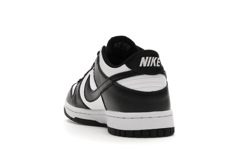 Nike Dunk Low Retro White Black (GS) - White/Black-White - CW1590-100 - 25