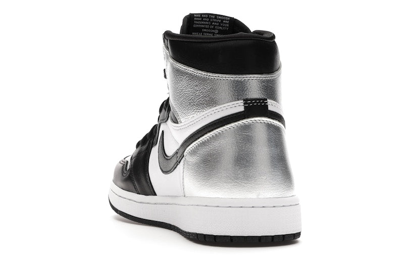 Air Jordan 1 Retro High con puntera plateada (mujer) - vista 25