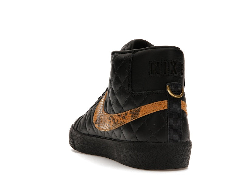 Nike SB Blazer Mid QS Supreme Black - Black/Black - DV5078-001 - 25
