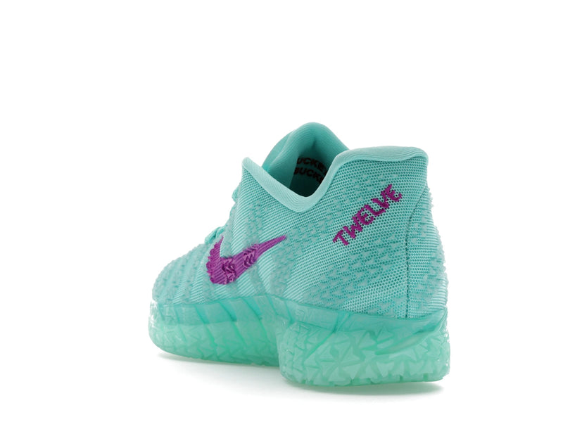 Nike JA 3 Twelve Time - Bleached Turquoise/Safety Orange/Vivid Purple - IQ6755-300 / IQ6754-300 - 25