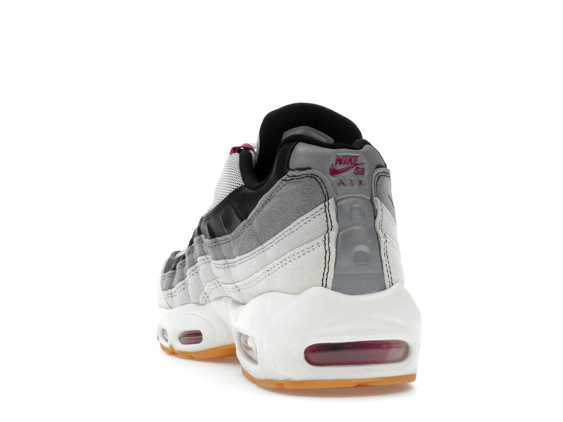 Nike Air Max 95 SB Cactus Flower - Summit White/Photon Dust/Cool Grey/Cactus Flower/Gum Yellow - HF7545-100 - 25