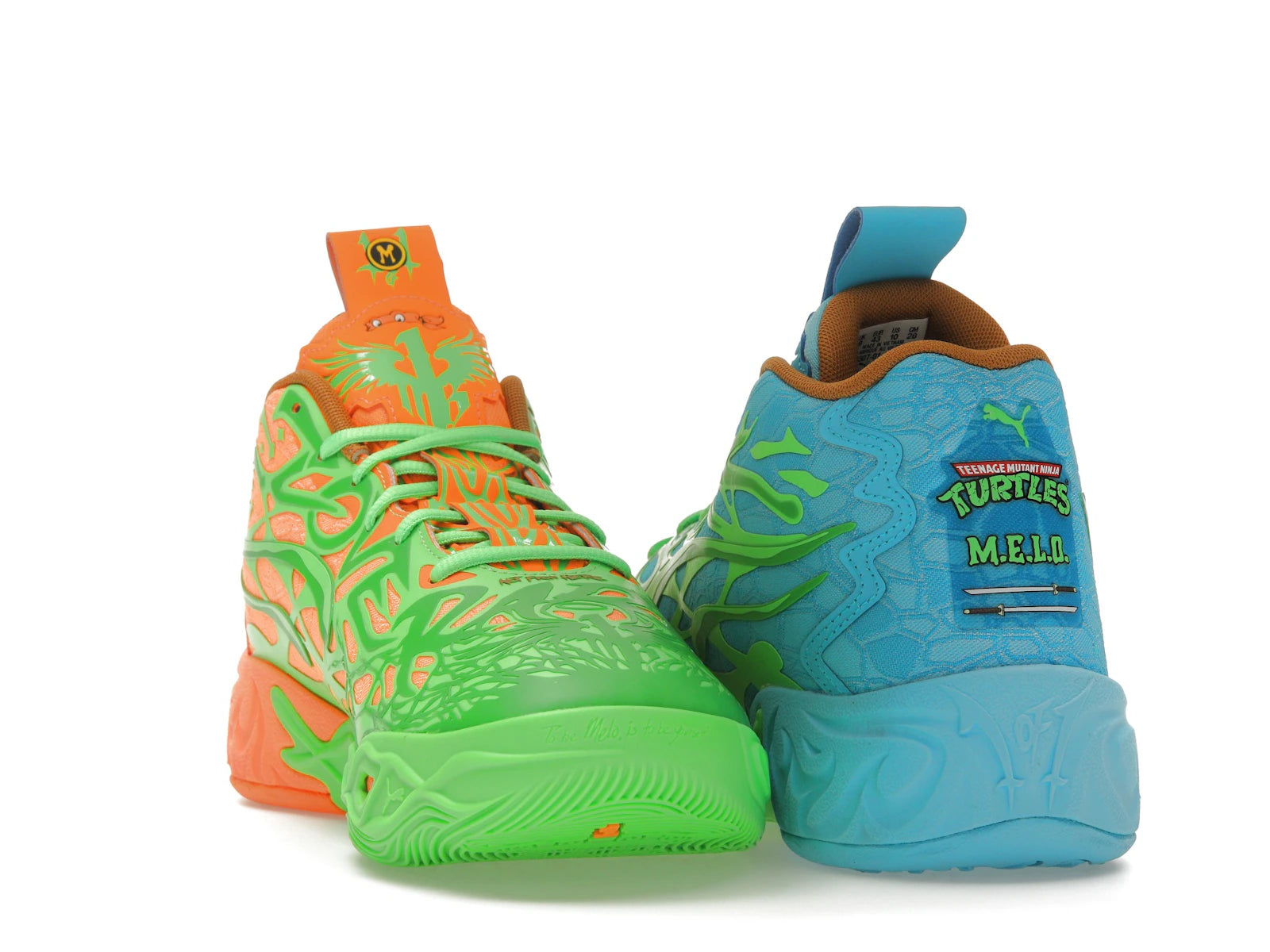 Puma Lamelo Ball Mb04 Teenage Mutant Ninja Turtles Leonardo And Michelangelo - view 25
