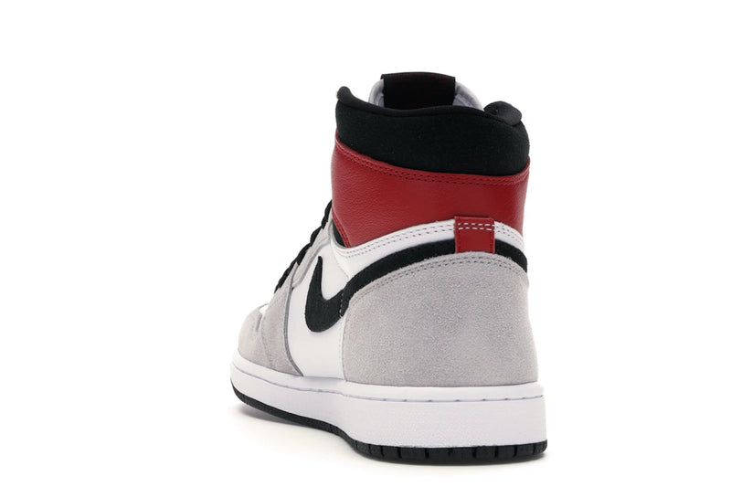 Air Jordan 1 Retro High Light Smoke Grey - White/Black-Light Smoke Grey-Varsity Red - 555088-126 - 25