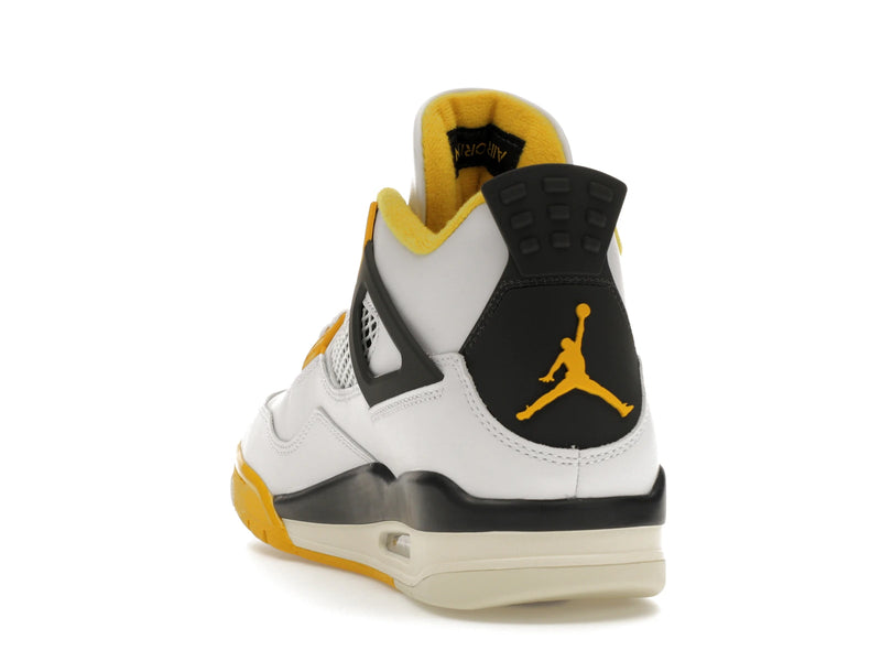 Air Jordan 4 Retro Vivid Sulfur - White/Coconut Milk/Vivid Sulfur/Anthracite - AQ9129-101 - 25