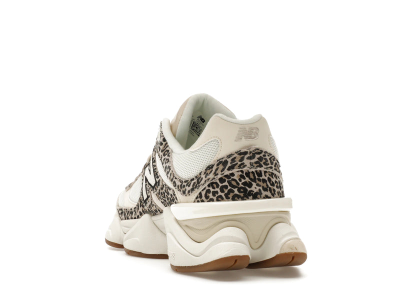 New Balance 9060 Asos Exclusive Beige Brown Leopard Print - Beige/Brown/White - U9060ALP - 25