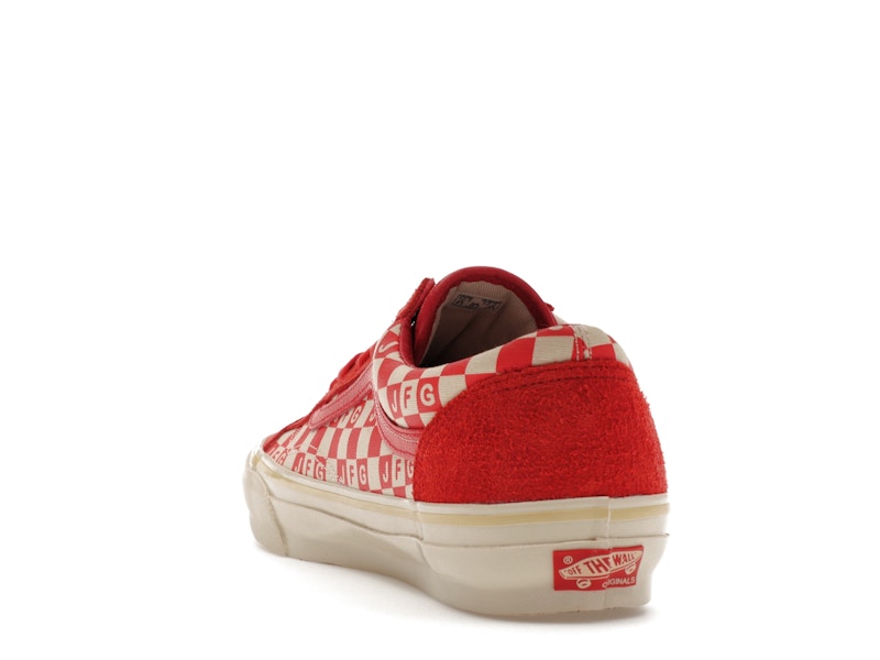 Vans Vault OG Style 36 LX Joe Freshgoods The Honeymoon Stage Red - view 26