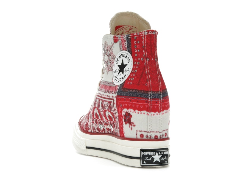 Converse Chuck 70 Internal Wedge Hi Isabel Marant Vanilla Ice Red (Women's) - vue 26
