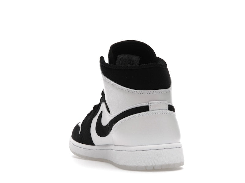 Air Jordan 1 Mid Diamond Shorts - White/Black - DH6933-100 - 25