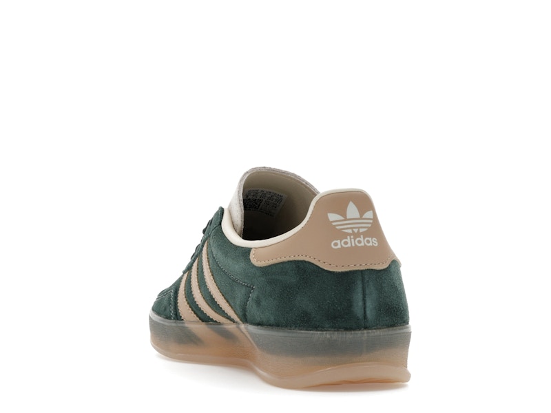 adidas Gazelle Indoor Shadow Green Warm Sandstone - Shadow Green/Warm Sandstone/Wonder White - JH5402 - 25