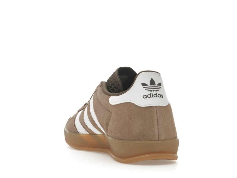adidas Gazelle Indoor Earth Strata White Gold Metallic - Earth Strata/Cloud White/Gold Metallic - JQ0175 - 25