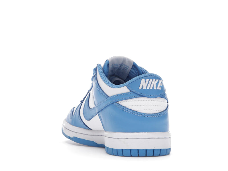 Nike Dunk Low Unc (2021) (GS) - White/University Blue-White - CW1590-103 - 25