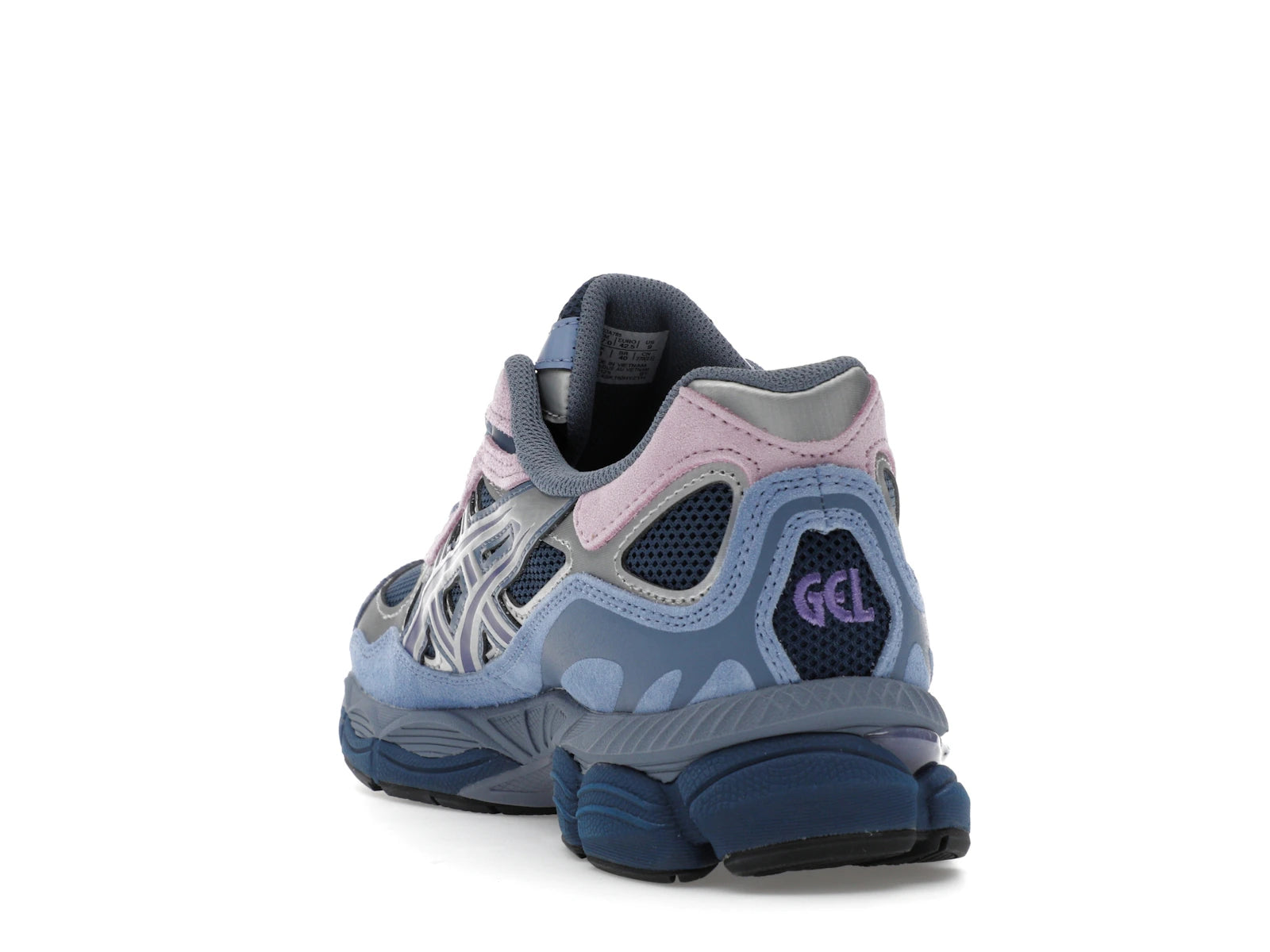 Asics Gel Nyc Blue Pink Silver - Blue/Pink/Silver - 1203A785-400 - 25