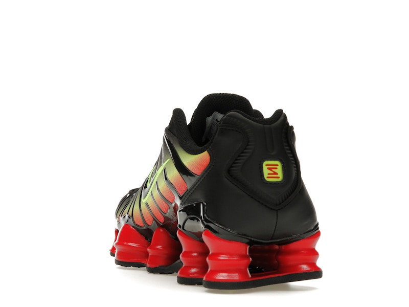 Nike Shox Tl Volt Fire Red - Black/Volt/Fire Red/Black - HJ9609-001 - 25