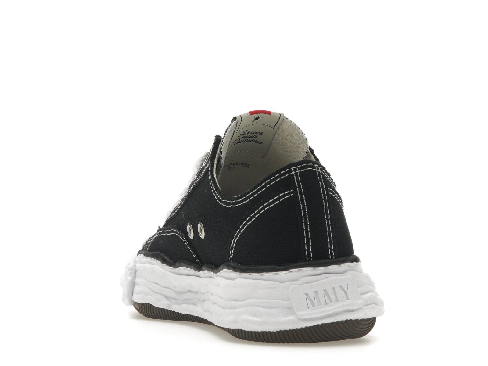 Maison Mihara Yasuhiro Peterson 23 OG Sole Canvas Low Black White - Black/White - A11FW702-BLK - 25