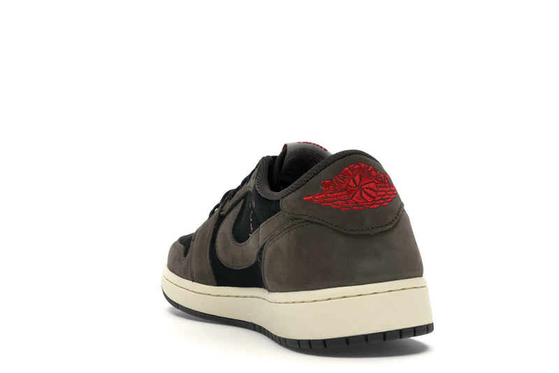 Air Jordan 1 Retro Low Travis Scott - Black/Dark Mocha-University Red-Sail - CQ4277-001 - 25