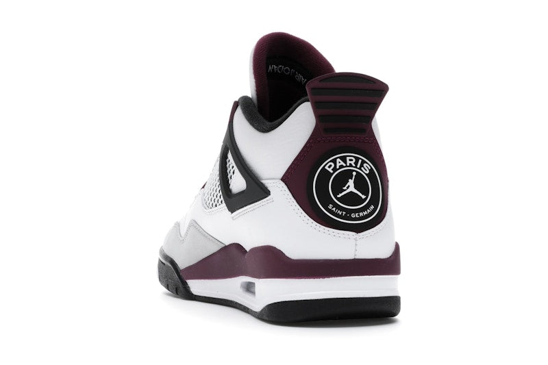 Air Jordan 4 Retro Psg Paris Saint Germain - White/Black-Metallic Gold-Bordeaux - CZ5624-100 - 25