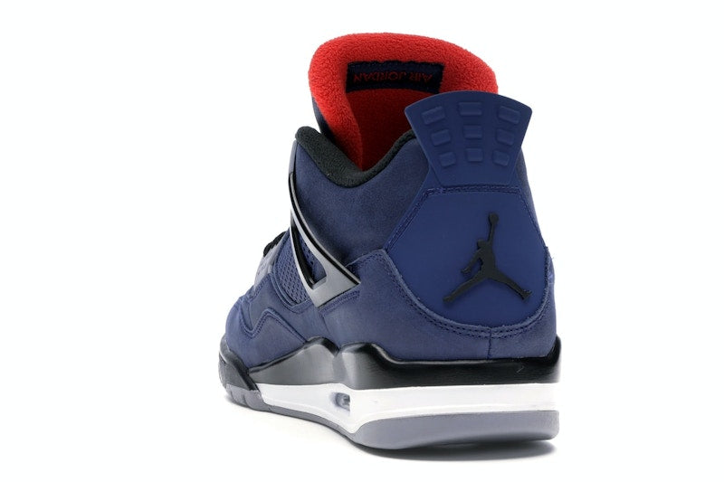 Air Jordan 4 Retro Winter - Loyal Blue/White-Habanero Red-Black - CQ9597-401 - 25