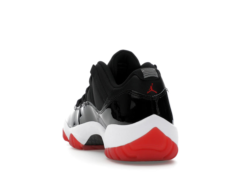 Air Jordan 11 Retro Low Bred (2025) - Black/White-Varsity Red - FV5104-006 - 25