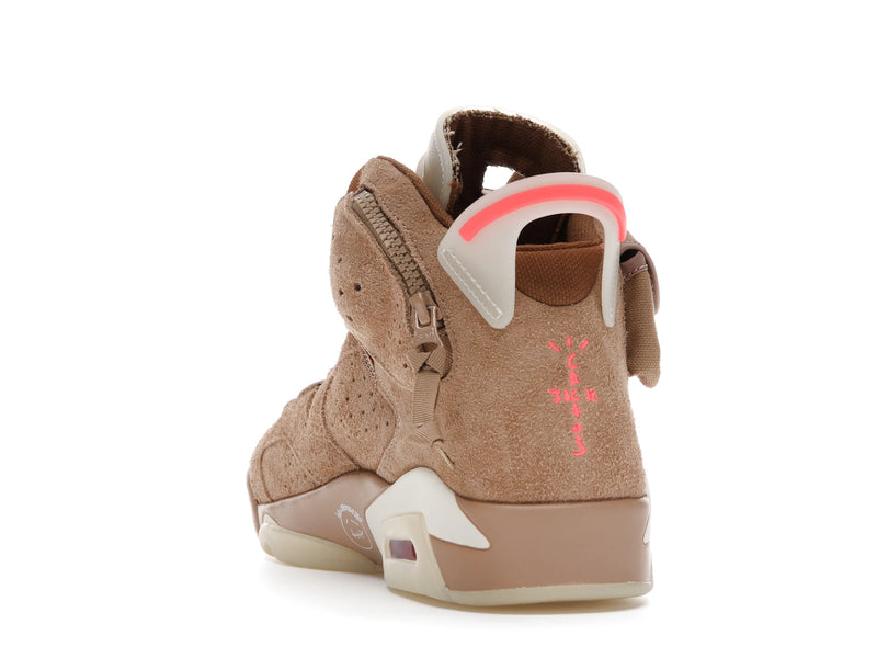 Air Jordan 6 Retro Travis Scott British Khaki - British Khaki/Sail-Bright Crimson - DH0690-200 - 25
