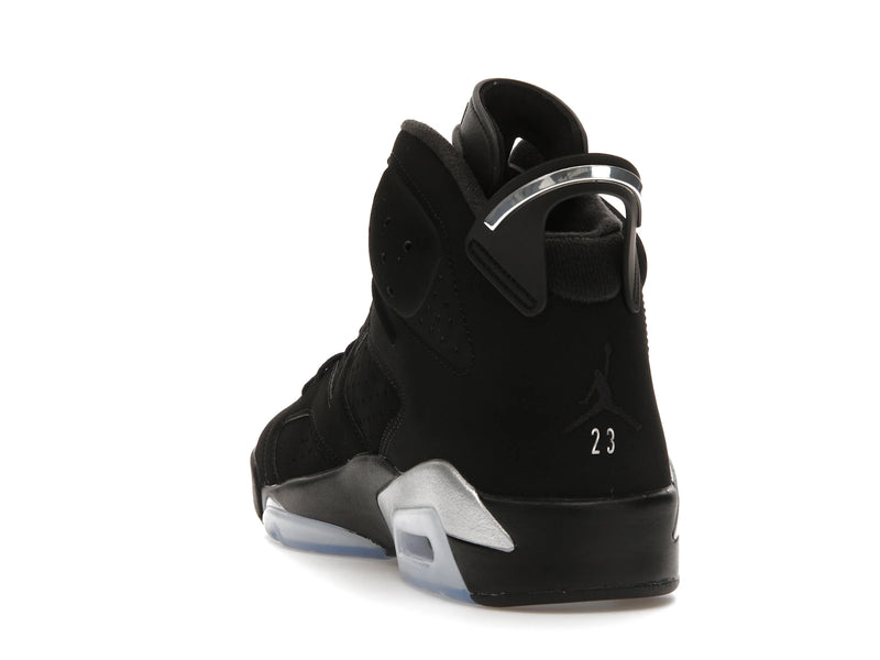 Air Jordan 6 Retro Metallic Silver - Black/Black/Metallic Silver - DX2836-001 - 25