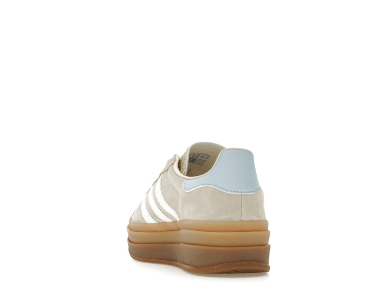 adidas Gazelle Bold Wonder White Clear Sky (Kids) - Wonder White/Cloud White/Clear Sky - JH5540 - 25
